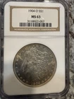 🔥🔥 1904 O Morgan MS-63 Silver Dollar Beautiful Coin Bright Luster Encapsulated