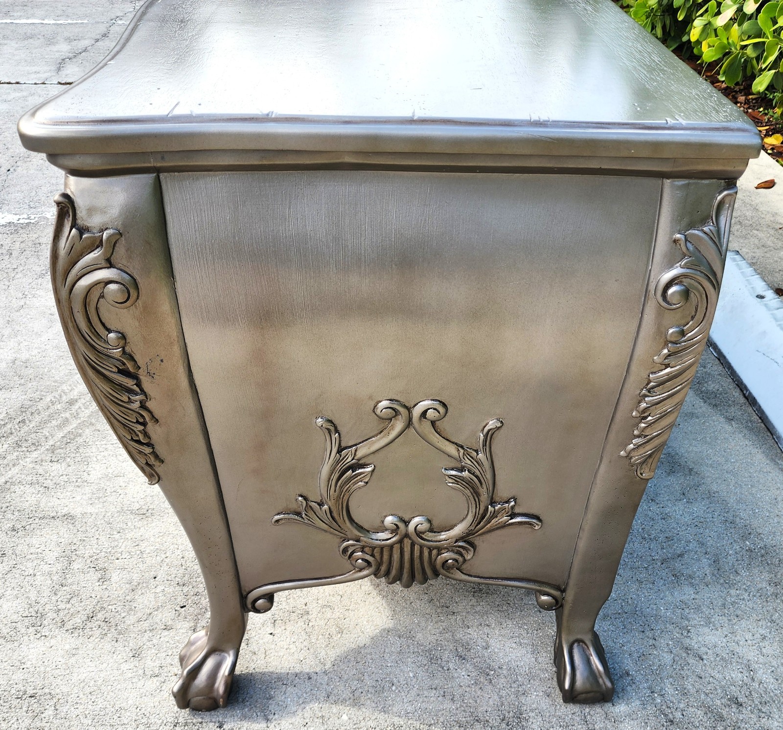 Vintage Baroque Rococo Chests Bombay Pair