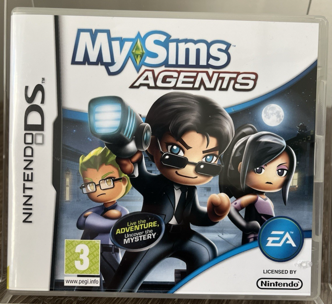 MySims Agents Nintendo DS Very Good Condition Tested Fast UK Dispatch