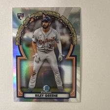Topps 2023 Bowman Chrome Rookie Favorites Riley Greene Tigers #ROYF-6