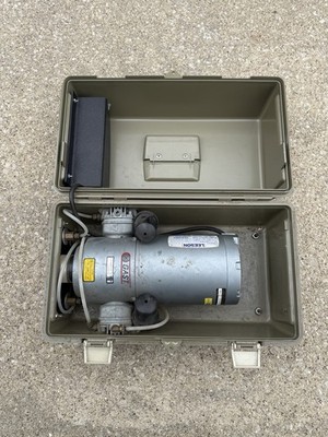 GAST Leeson Vacuum Pump 1/4 HP 1 phase 115 V 60 Hz 1725 RPM Kier Mfg Portable