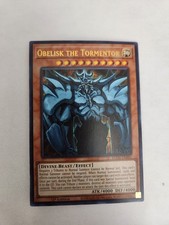 Yu-Gi-Oh TCG Obelisk The Tormentor EG01-EN001 Ultra Rare 1st Edition