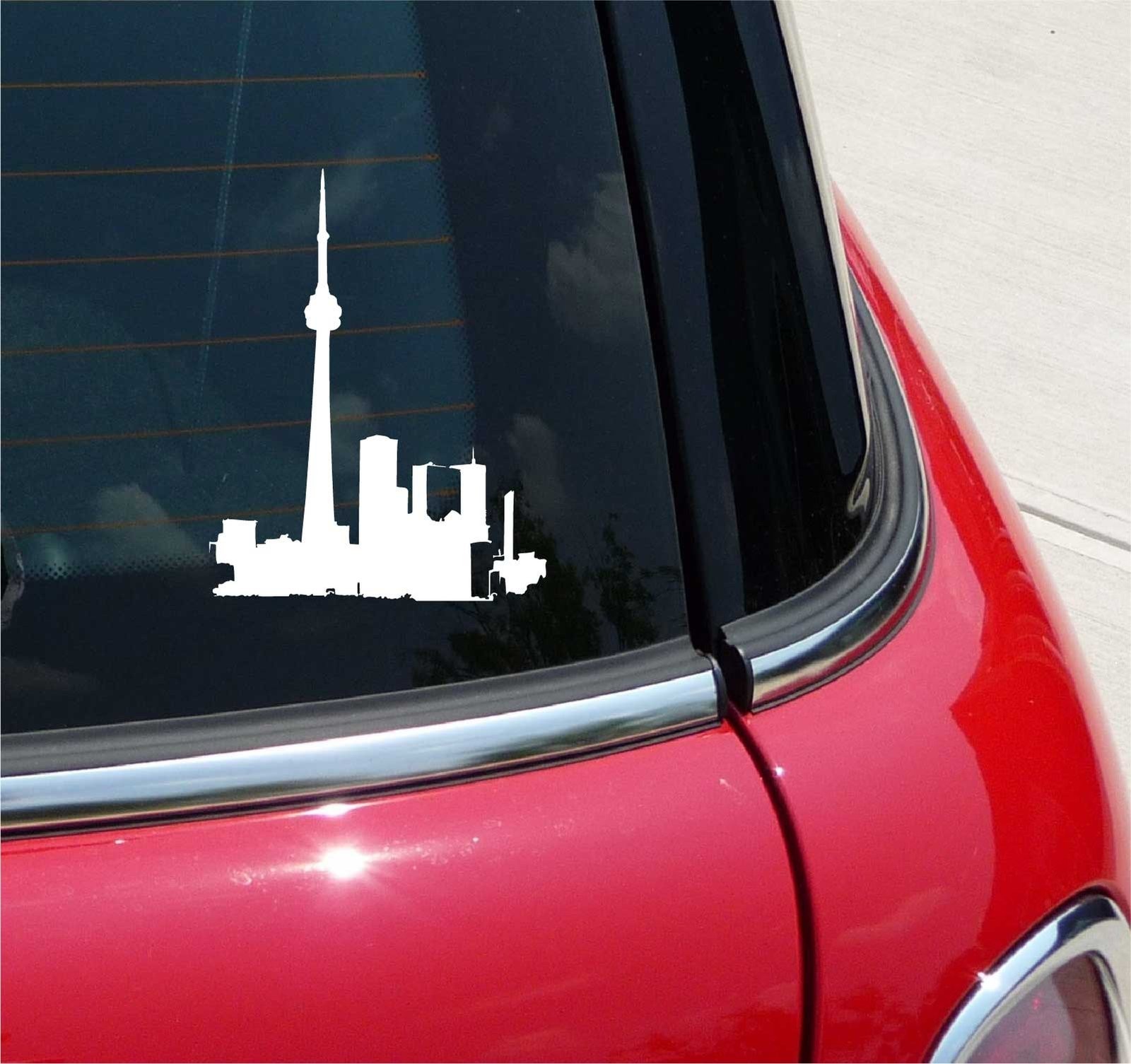 Toronto Skyline Canada Vinyl Decal Sticker for Car Wall Art Decor  