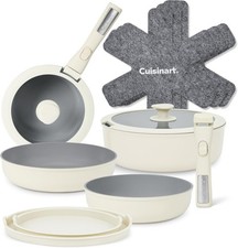 Cuisinart ClickSmart™ Nonstick Detachable Handle Cookware, 13pc pots and pans
