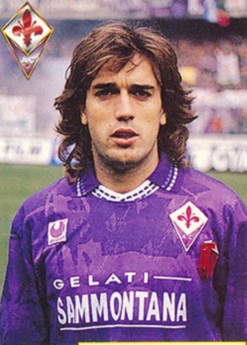 Vintage FIORENTINA 94-95 Season , GABRIEL BATISTUTA , EL CALCIO