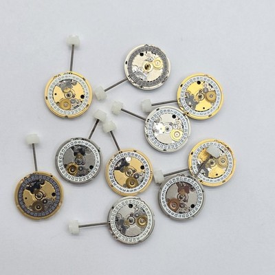 10 Watch Movements Swiss V8 7 Jewels 17mm Tag Heuer Parts Or Repair #14