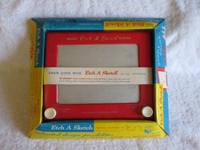 Vintage 1960's Ohio Art Etch A Sketch In Original Box No. 505 MIB MIP