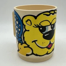 1978 The Big League BEARS DEKA Plastics Cup Coffee Kids Elizabeth NJ USA Vintage