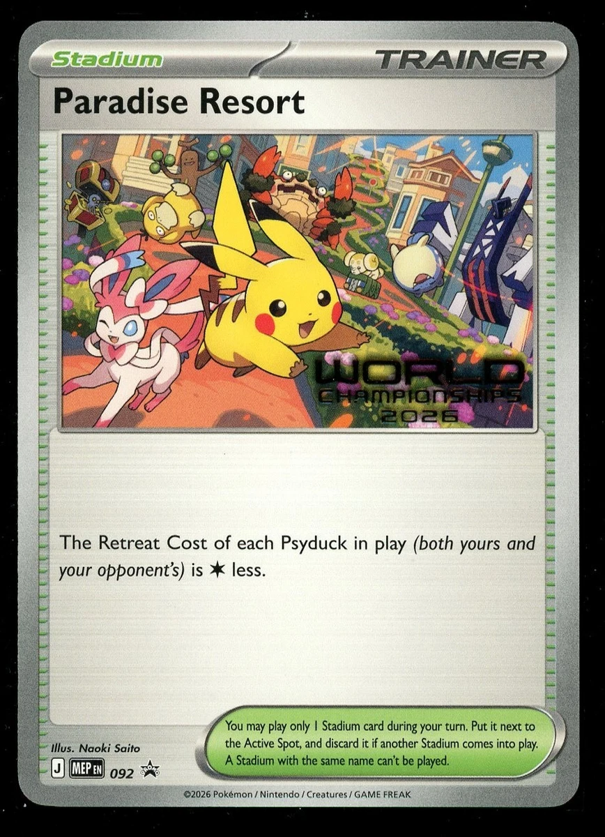 25+ Paradise Resort Pokémon TCG Cards for sale | Updated Oct 2026
