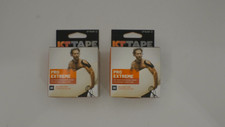 2x KT Tape, Pro Extreme Synthetic Kinesiology Athletic Tape, 20 Count, 10 Precu