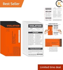 Fake Parking Tickets Prank - Qty 25, Joke Violation Parking, Funny Gag Preten...