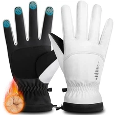 Winter Waterproof Thermal Gloves for Men  Women, Touchscreen, Windproof