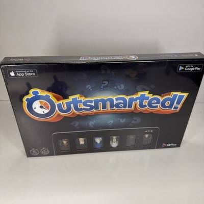 OUTSMARTED! The Live Family Quiz Show Brettspiel | Alter 8+ Qplay - NEU & VERSIEGELT!