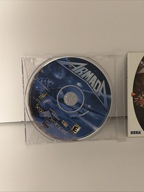 Armada (Sega Dreamcast, 1999) Not Tested Disc/manual Only
