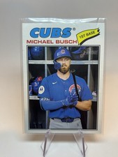 Topps 2026 Heritage Michael Busch Chicago Cubs #305 SP Short Print