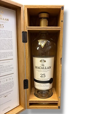 2024 Macallan 25 Years Old Whiskey Bottle - Empty | eBay