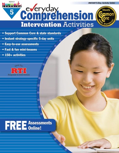 Everyday Comprehension Intervention Activities Grade 5 (Eia)