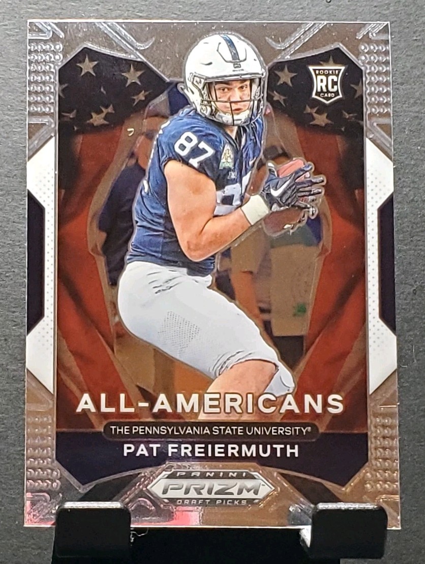 2021 Prizm Draft #184 Pat Freiermuth RC NITTANY LIONS ALL-AMERICANS🏈NM/MT