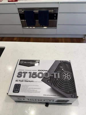 SilverStone strider 1500w 80 Plus Platinum Power Supply - Black MSRP $1222 - image 1 of 4