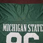 VTG RICH GICEWICZ? MICHIGAN ST SPARTANS PRACTICE FOOTBALL JERSEY SZ L MID 80s — photo 8