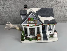 St. Nicholas Square Christmas Village ABC Daycare Illuminated 2011 Rare Retired