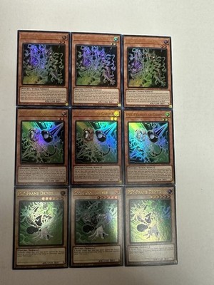 Yugioh! PSY-Framegear Delta Gamma Driver RA05-EN007 EN-002 EN-006 Ultra Rare  NM