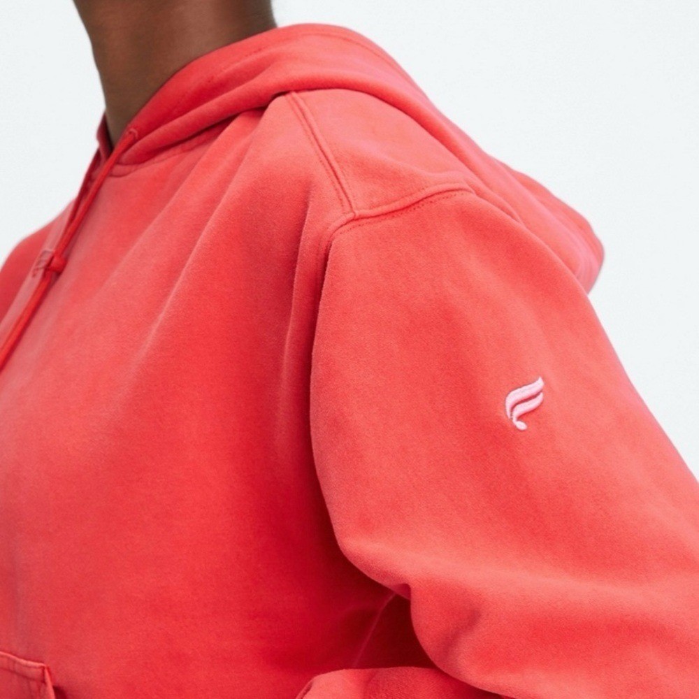 FABLETICS Washed Electric Cherry Forever Fleece H… - image 12