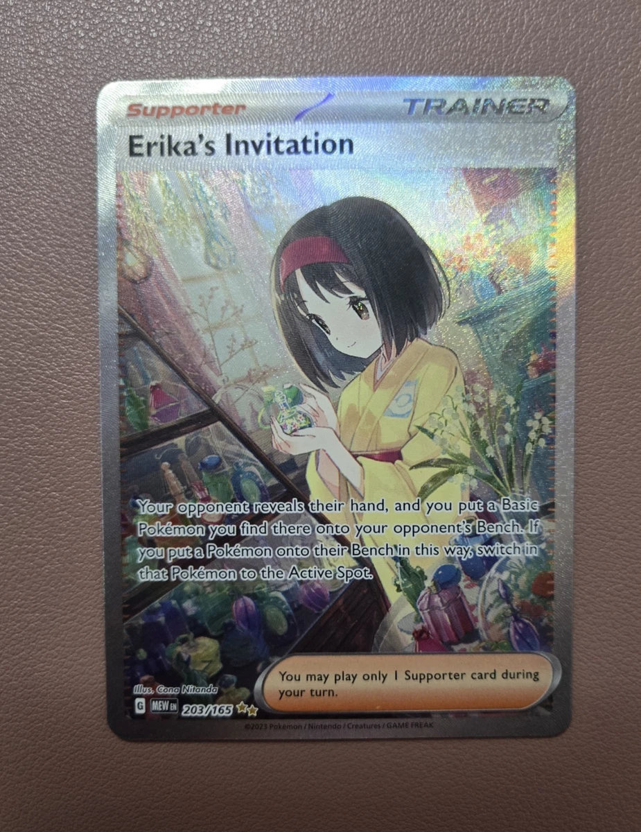Erika's Invitation 203/165 Sv: Scarlet & Violet 151 for sale | eBay