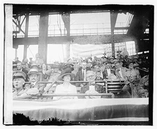 Vice President Marshall at Army & Navy ball game,Washington,DC,1919,baseball