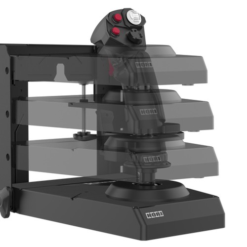 Hori HOTAS Flight Control System & Halterung für PC Windows 11/10 Joystick + Motor - Bild 11 von 12