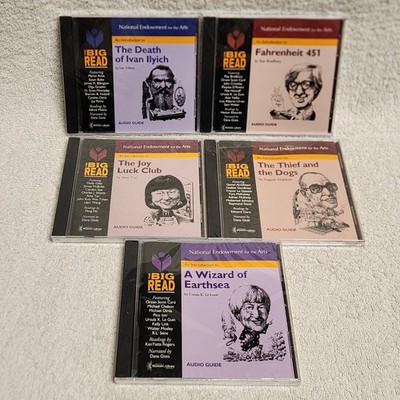 The Big Read 5 CD Lot An Introduction to Fahrenheit 451 Ray Bradbury and 4 More