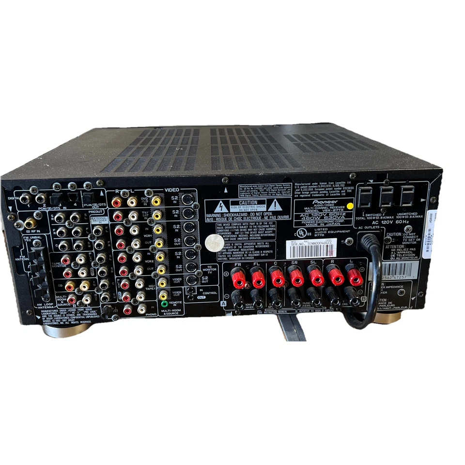 Pioneer Elite VSX-27TX Receiver HiFi Stereo 5.1 Channel THX - Image 3 of 4