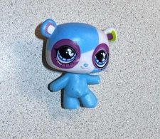 Littlest Pet Shop No # Panda Extreme Pets MOD Series Heart Eye ~ Rare LPS~ HTF