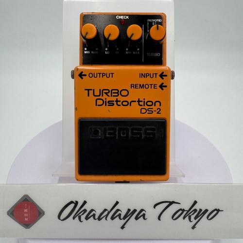 BOSS DS-2 Turbo Distortion Guitar Effects Pedal Made in Japan or Taiwan Tested