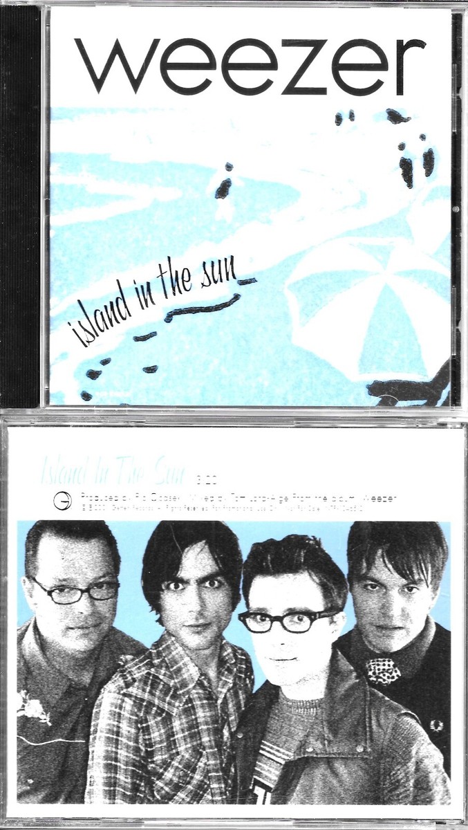 WEEZER Island In The Sun promo CD single with PicCover | eBay