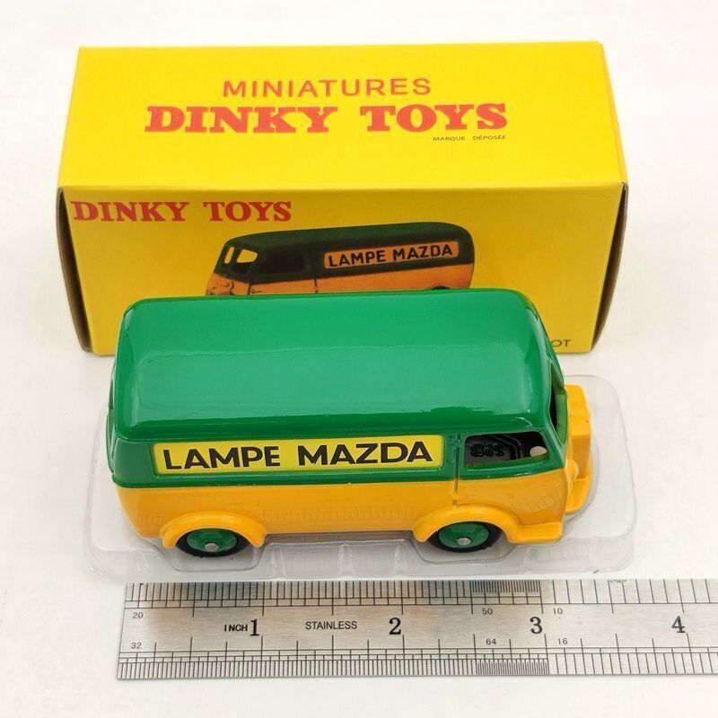 Dinky Toys 1:43 - Modelkassevogn - Peugeot fourgon tôlé modello Lampe Mazda