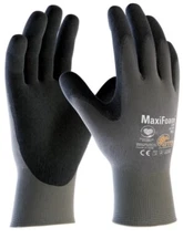 7 Pairs - PIP MaxiFoam Lite 34-900 Nitrile Coated Work Gloves 8(M) Medium