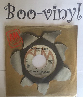 CAPTAIN AND TENNILLE muskrat love 7'' WS EX Con