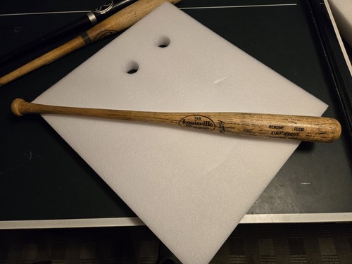 💥Kurt Abbott FLORIDA MARLINS Louisville Slugger Game Used Bat💥 - Picture 2 of 5