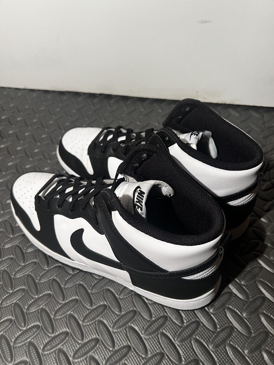 【26.5】Nike Dunk High LX White and Black Nike Dunk Hi Retro “Panda” Black White High Shoes DD1399-105