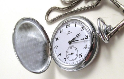 OROLOGIO DA TASCHINO LORENZ A CARICA MANUALE - VINTAGE DA TASCA MECCANICO |  eBay
