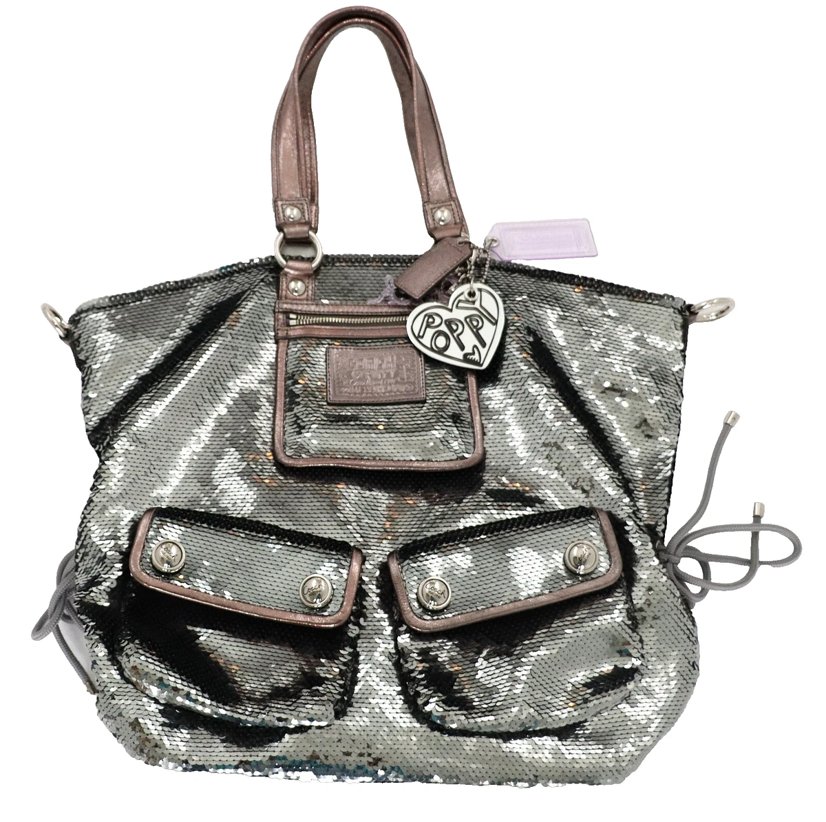 Coach Poppy Sequin Extra Large Bags & Handbags for Women for sale