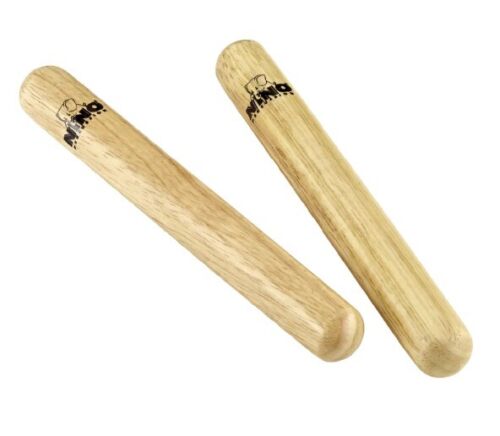 Nino Percussion Wood Claves, Small, Siam Oak (NINO502)