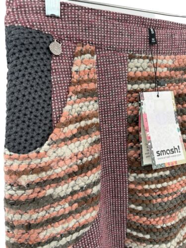 Smash! Barcelona Art To Wear Laietana Skirt Quirky Y2k Knit Womens Size Medium - Picture 3 of 15