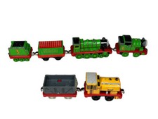 Thomas Friends Die-Cast Train Lot Henry Percy Charlie Cargo Cars Take-Along