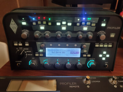 Kemper Profiling Amp Power Head Set + Remote + Gigbag Profiler