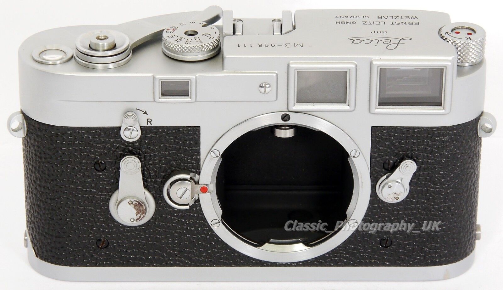 LEICA M3 ELC - 35mm Rangefinder Camera Body Made by LEITZ Canada in 1960 -  RARE!