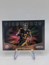 🏈JuJu Smith-Schuster 2020 Prizm FIREWORKS Steelers CHIEFS Football Card🏈