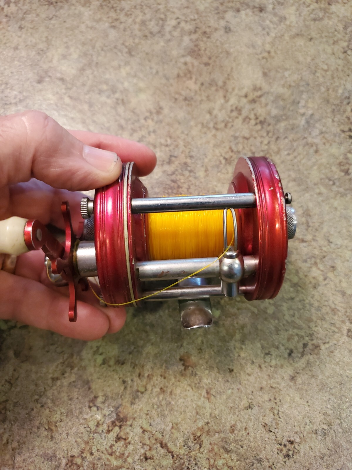 Vintage ABU Garcia Ambassador Red No. 6000 Fishing Reel