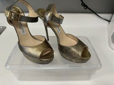 Jimmy Choo Snakeskin animal Print Sandals